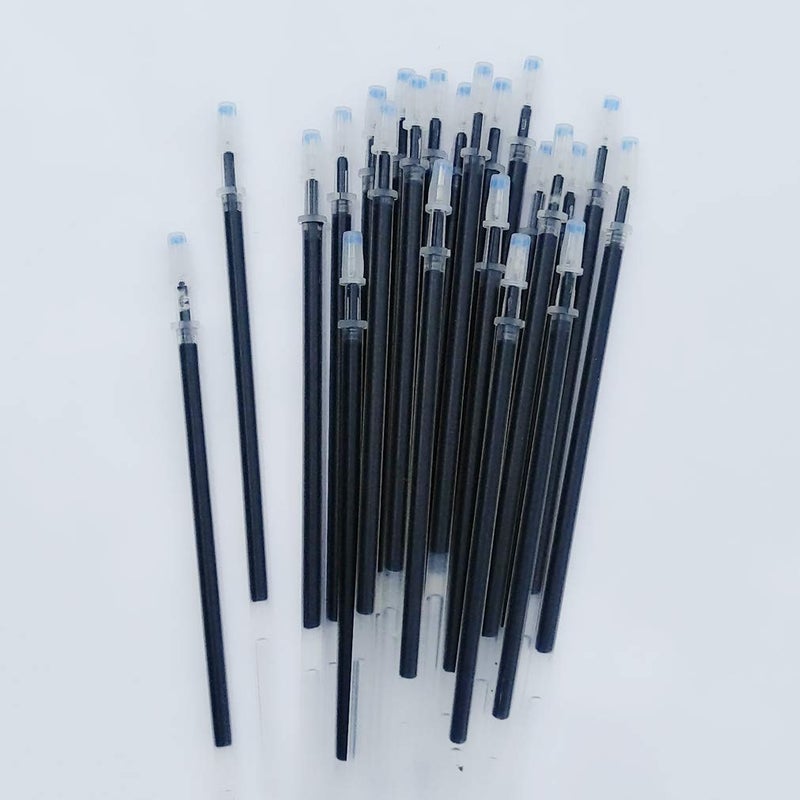 Sencoo 24-Pack 0.5 mm Black Gel Ink Pen Replace Refills - Image 2